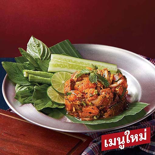 NPDT0000 ก้อยแซลมอนแซ่บ